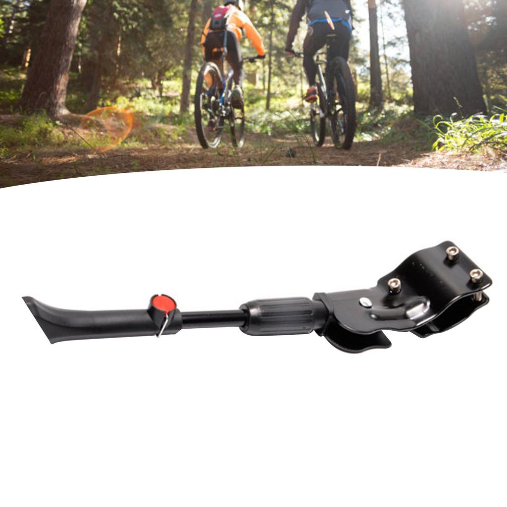 Bicycle Bike Kickstand Adjustable Thicken Universal Accessory Bicycle Kickstand with 3 Hole for Mountain Bike