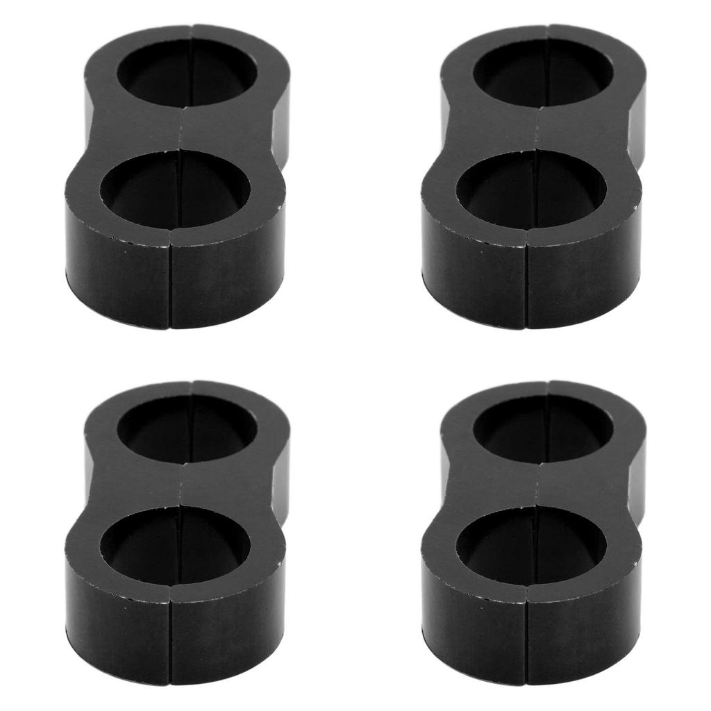 4 Stück 10AN Schlauchschelle Trennklemme Kraftstoffleitungs-Montageklemme Montage-Verteiler-Anschlussadapter für Kraftstoff