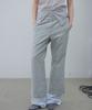 LCDC™ Layered Hem String Pants (Light Gray)