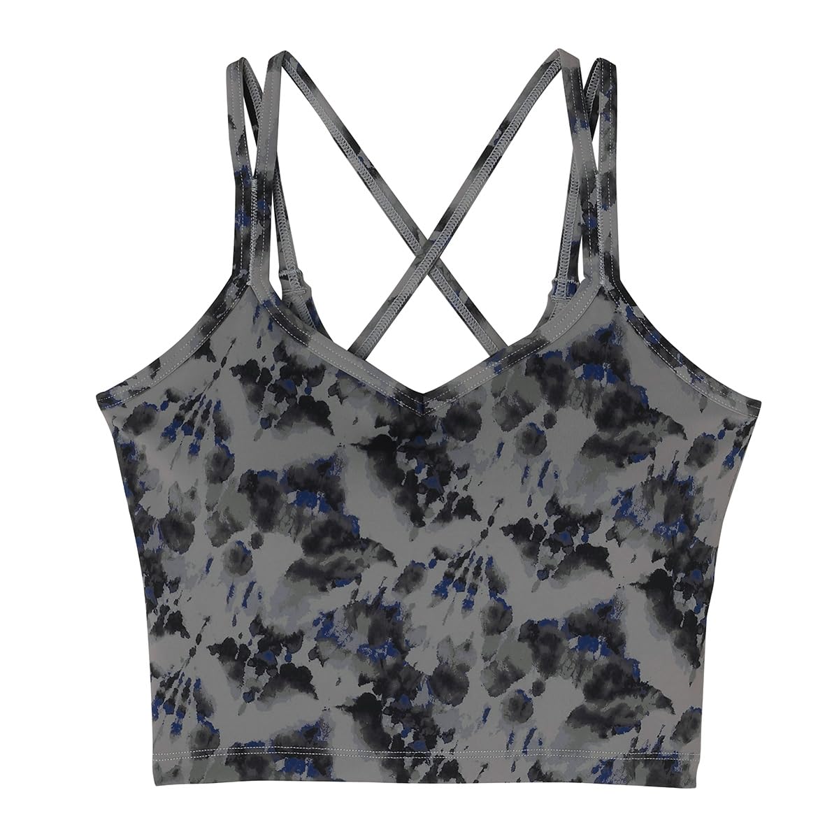 

Спортивный бюстгальтер для йоги Atsugi Clear Beauty Active Sports с ботаническим оттенком, цвет дубово-серый, узор с перекрестной спинкой, влагоотводящий, быстросохнущий, 97817AS, женский,