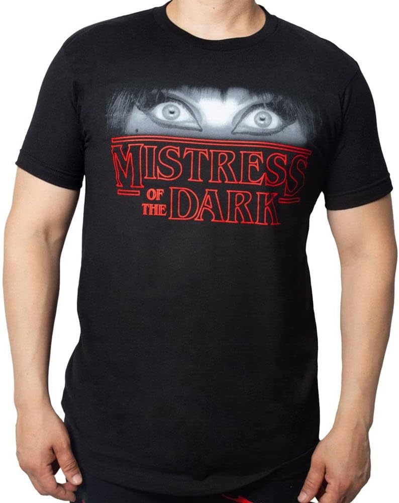 kreepsville 666 Elvira Eyes Mistress Things Men’s Stranger of The Dark T-Shirt XXL