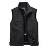 Men's Spring/Autumn Outdoor Photography Fishing Vest - Lightweight, Casual, Middle-Aged Workwear