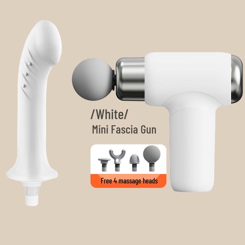 Wielofunkcyjny silikonowy adapter głowicy masującej do pistoletu do masażu tkanek głębokich - Cichy i kreatywny design