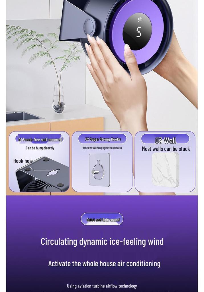 Silent USB Desktop Fan for Office, Home, or Bedroom