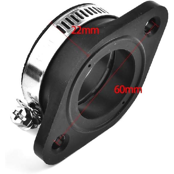32mm 34mm Carb Flange Intake Adapter Manifold Boot for Mikuni 30-34 Carburetors Rubber Motorcycle Parts