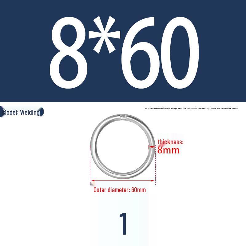 304 Stainless Steel Seamless O-Ring for Lifting and Hammock Yoga Connection