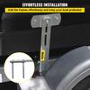 VEVOR Boat Trailer Guide-ons, 48", 2 PCS Rustproof Steel Trailer Guide Ons, Trailer Guides with Carpet-Padded Boards, Mounting Parts Included