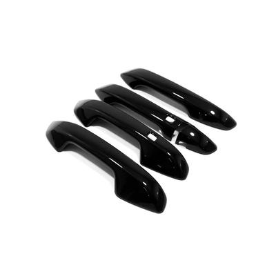 Pour Kia Seltos Forte Cerato K3 2024 ABS Noir Brillant Cache-Poignée de Porte Autocollant Accessoires de Style pour Voiture