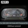 For BMW G08 ix3 -2023 Car interior Instrument panel membrane LCD screen Tempered glass protective film Refit