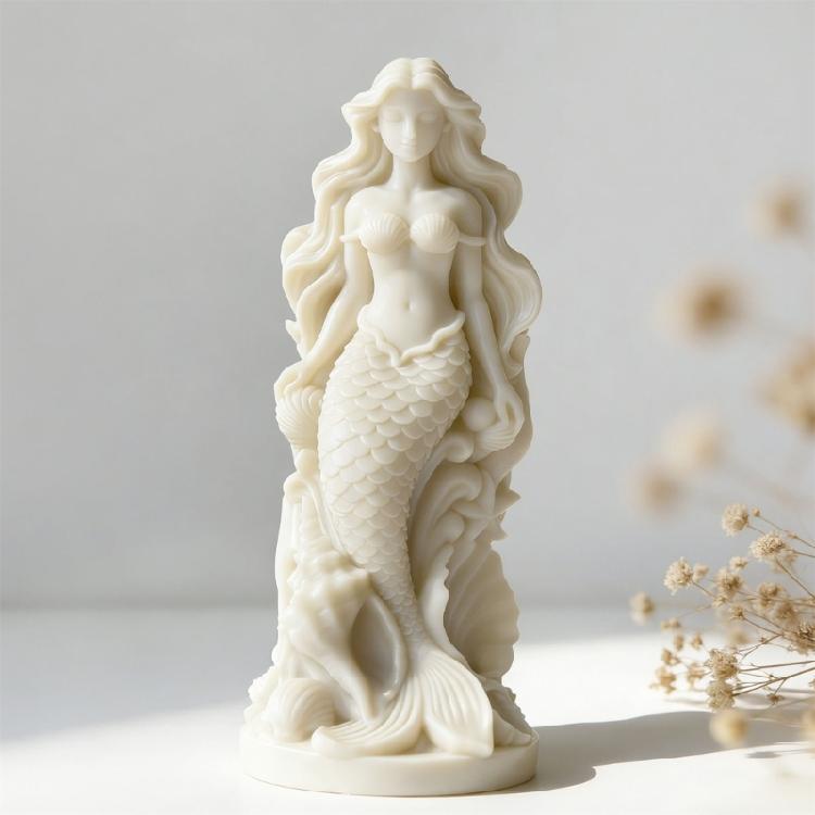 Stampo in Silicone Sirene Ideale Per Candele Saponi Artigianali E Artigianato Decorativo