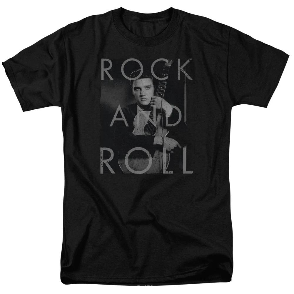 Elvis Presley Rock And Roll Licensed Adult T-Shirt XXL