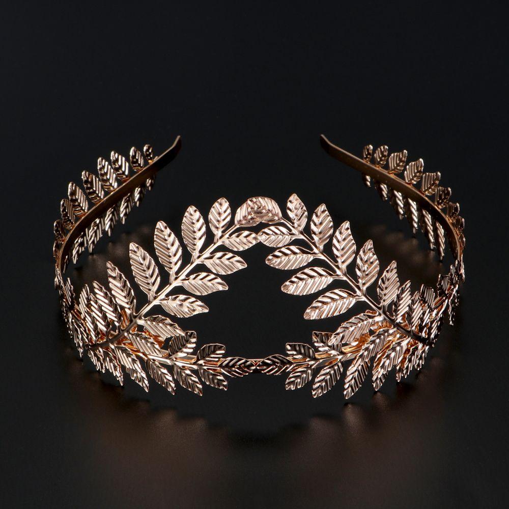 Hair Jewelry Tiara Crowns Bride Headbands Wedding Hair Accessories Leaves Hair Bands Hair Hoop