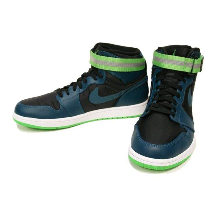 Jordan 1 High Strap Black Teal 342132-013