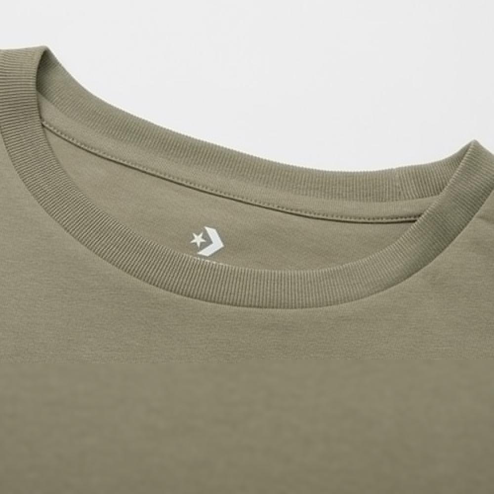 Converse T Shirt Unisex Olive Green 10026573-A09