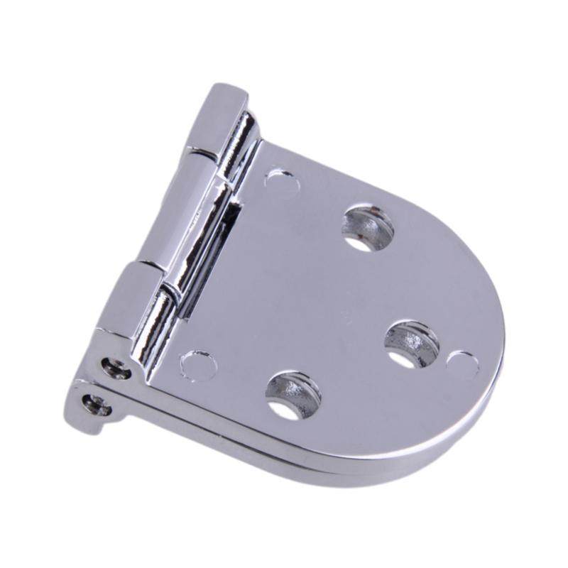 2pcs 70 X 30mm Silver Zinc Alloy Marine Hatch Door Hinge 180 Degree Flush Mount for Boat RV