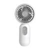 Silent Summer Wind USB Rechargeable Mini Portable Fan 3-speed Lightweight Handheld Fan And Camping