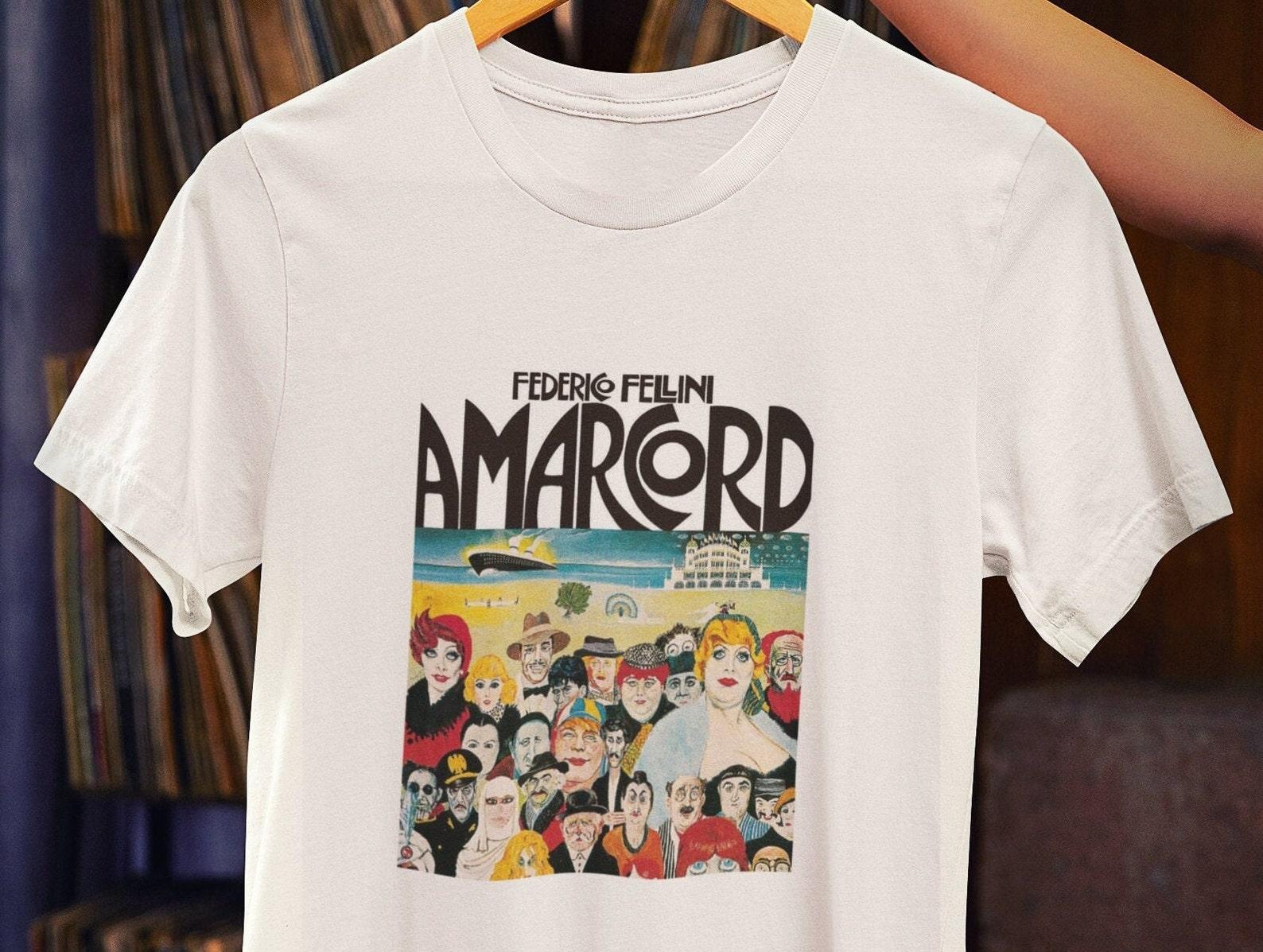 Amarcord T-Shirt – Federico Fellini Italian Film Tee 4XL