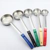 Pack of 2 Multipurpose Sauce and Soup Spoons with Rubber Handle Produced for Easy Handling and Cleaning Applications
