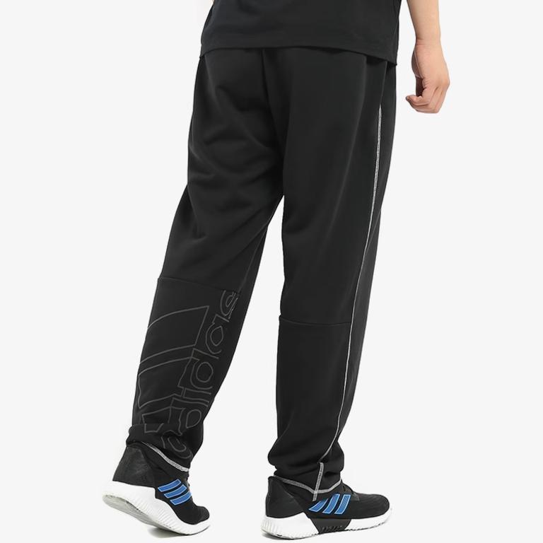 Adidas Sports Lifestyle Series Logo Warm Windproof Straight Leg Casual Pants Men Pants Black DV1009