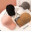 [Fleece Plain Ball Cap 5 Colors] Warm Winter Baseball Fur Hat for Women, Men, and Ladies