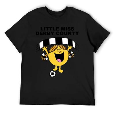 Little Miss Derby County T-Shirt for a Boy Funny Gifts Anime T Shirts Boys Animal Print Mens Graphic T-shirts Pack