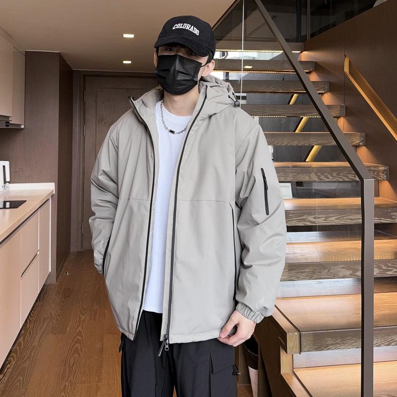 Fleece Hooded Jacket Men's Thickened Warm Outdoor Mountain Couple Jacket