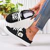 Women Mules Shoes Spring Summer Women Canvas Sneakers Low Top Denim Sneakers Ladies Lace-Up Flat Canvas Board Shoes Female