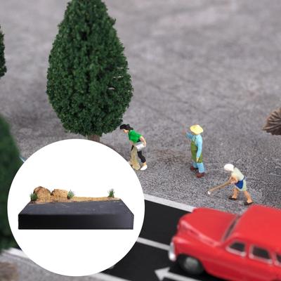 1/64 Scale Highway Diorama Display Stand Ornament Photo Prop Background DIY Miniature Scene Model