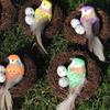 Handgemachtes Vogelhäuschen für Gartenpartys und Hochzeitsdekorationen