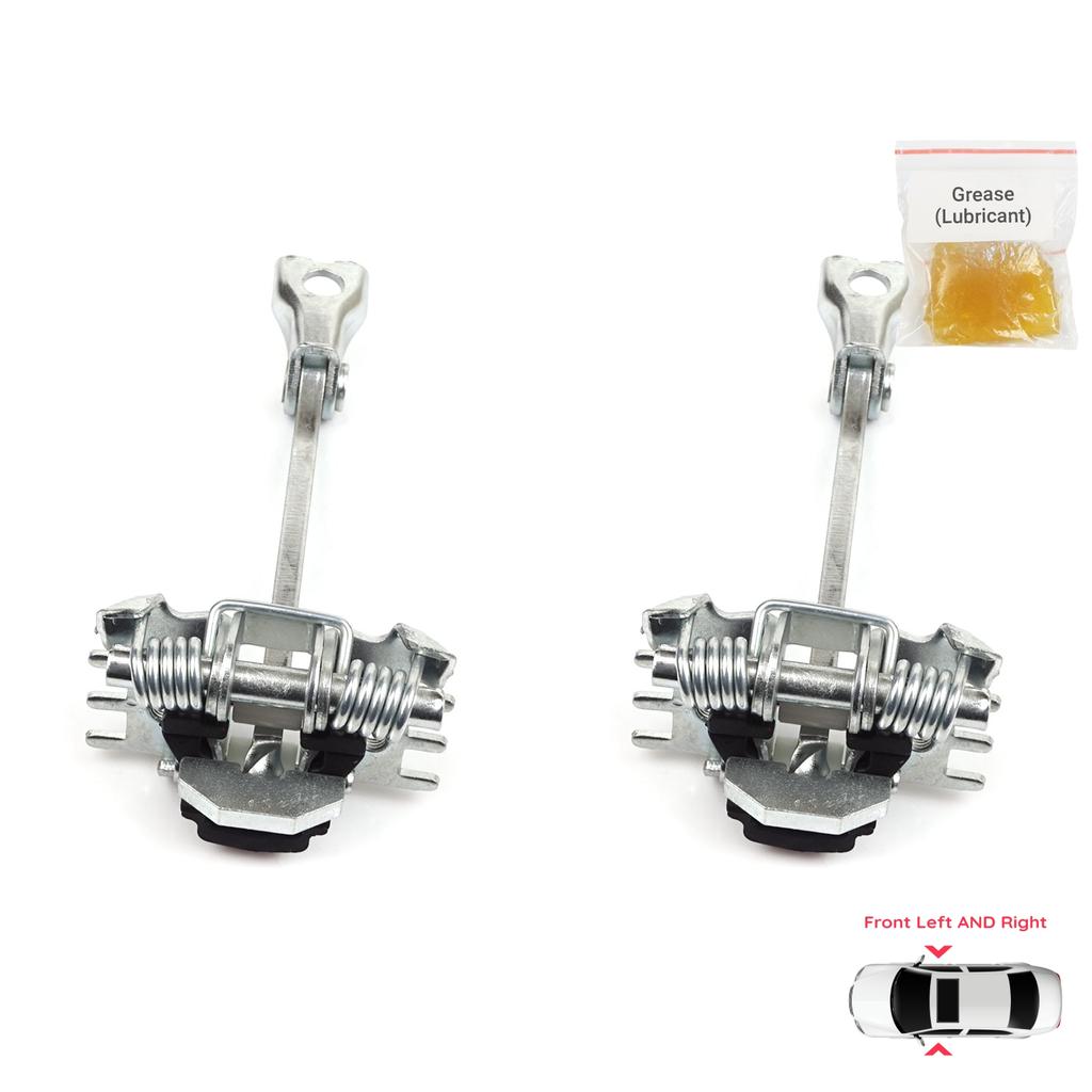 EDP1261-1 2 Pieces Front Door Hinge Stop Check Strap Limiter for Renault Scenic Grand Scenic MK3 JZ0/1 2009-2016 804310008R 