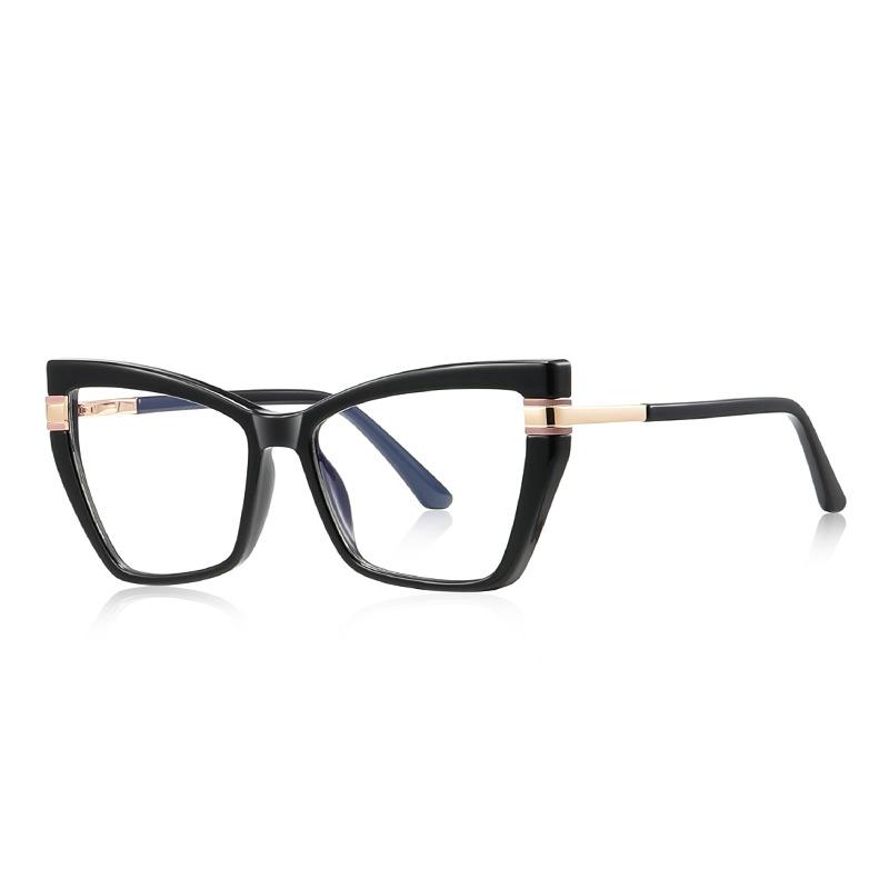 

Elegant Full Rim Square Reading Glasses for Women TR90 Frame Clear Lenes Magnification 0 to+6.0 Anti Blue Light Computer Glasses Original Lenses