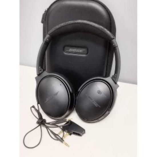 

Подержанные беспроводные наушники Bose QuietComfort 35 | С шумоподавлением | Bluetooth | Накладные | Черные чёрный