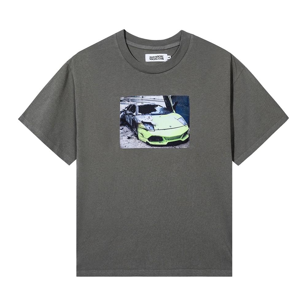 Anti Social Social Club Totaled Tea Olive Green Olive Green/S