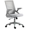 44-53.5cm Adjustable Height Work Chair, with Mesh Back - Grey