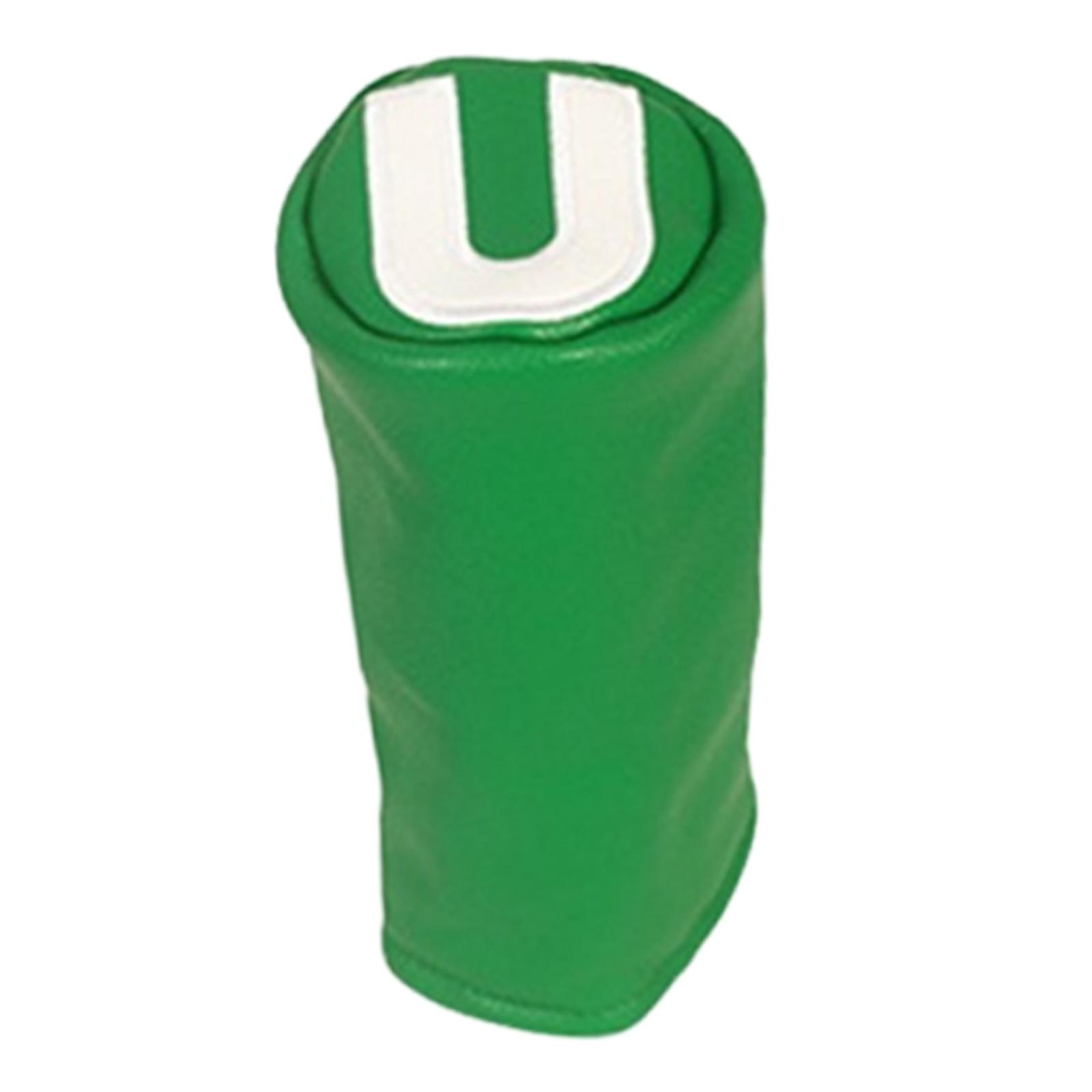 

Golf Wood Headcover Golf Club Head Cover Portable Lightweight Waterproof Cue Protect Case Premium PU Leather Velvet Lined
