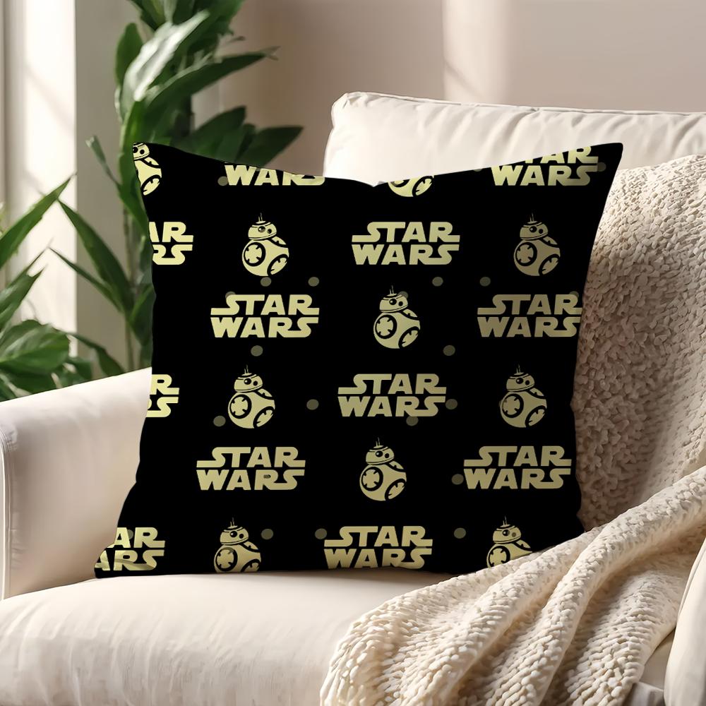 S-Star Wars Moive Cushion Cover For Pillow Printing Sofa Decoration Home Car Room Coffee Shop Office Nordic Simplicity
