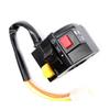 SJ110-E-F Motorcycle Handle Grip with Brake Lever, Horn, Start Button, Light, Turn Signal, and Headlight Switch
