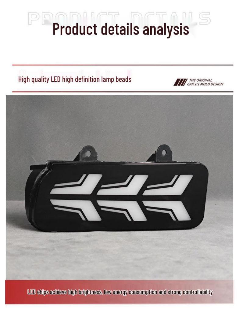 Sequential LED Turn Signal & Brake Light for 15-16 Honda CRV Rear Bumper Reflector Modification