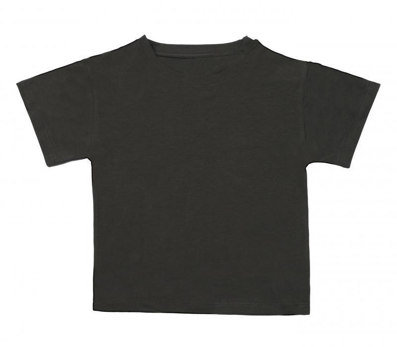 AA-14 Summer Short Sleeve Crop Top Crew Neck Casual Solid Color, Logo Printable