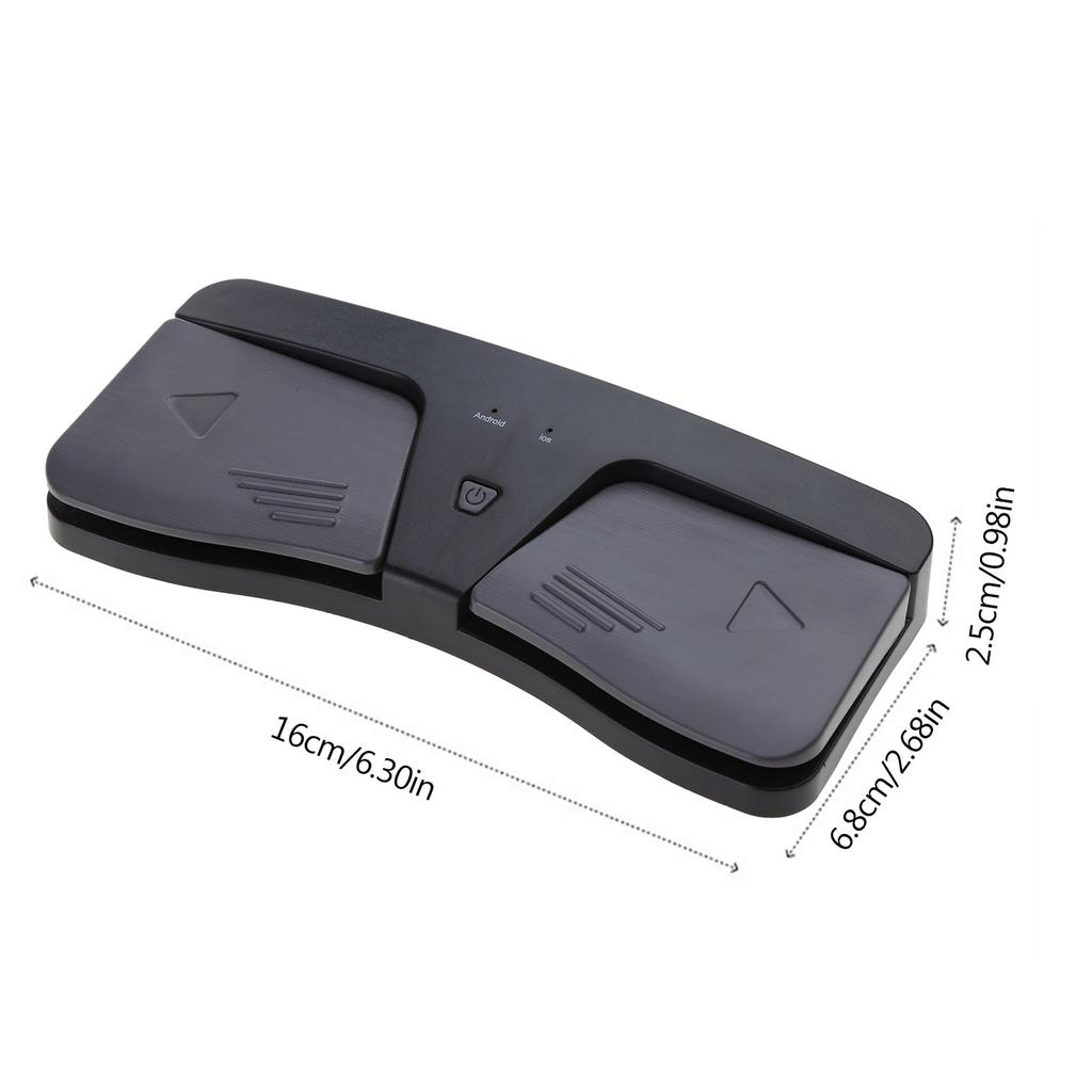 Smart Wireless Foot Pedal Music Page Turner Portable Guitar Sheet Foot Pedal Single Page Turner Wireless Page Turner