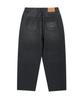 WACKY WILLY [26Ss] Wide Denim Pants Black