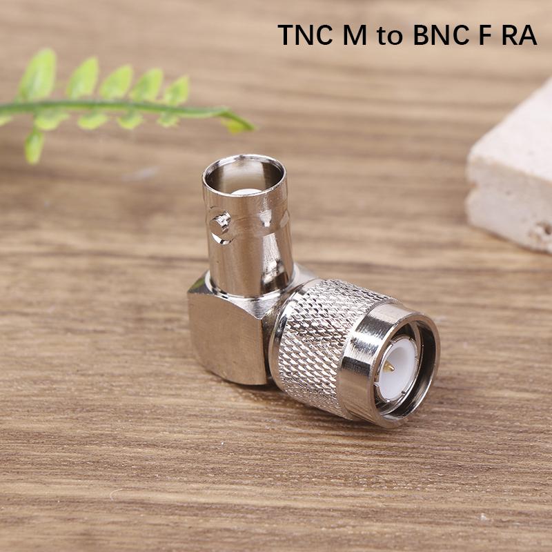 

Bnc To Tnc Male Plug Female Jack Rf Coaxial Connector Adapter Wire Terminals Straight Bend For Radios External Antenna Converter