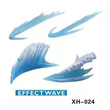 Action Figure Light Up Effect Stand Ice Flame Whirlwind Scene Decoration Base For Luffy Ace Bakugou Anime Figures Accessories