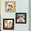 5 ST Fyrkantiga Magnetiska Fotoramar Dekorativa Kylskåpsmagneter Mini Bildramar Rumsdekoration