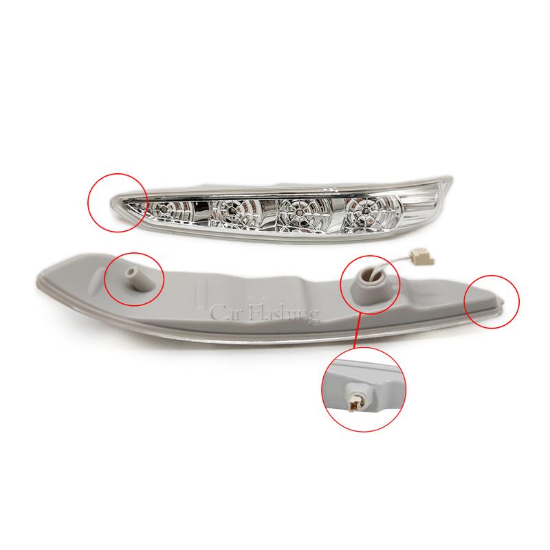 For Hyundai Sonata 8 2010 2011 2012 2013 2014 2015 Car Door Wing Mirror Lamp Side Mirror LED Turn Signal Light Rearview Repeater