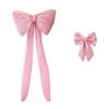 2 Pcs Bow Decoration Bow Themed Room Backdrop Decor for Wedding Birthday Party Engagement Bachelorette Baby Shower Door Wall Decoration