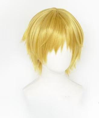 ONE PIECE cos clothing Sanji Shanji yellow and blue suit men's clothing cosplay suit cos clothing retro