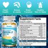 Bcuelov triple strength Omega3 fish oil 3600mg containing EPA DHA astaxanthin 120 capsules
