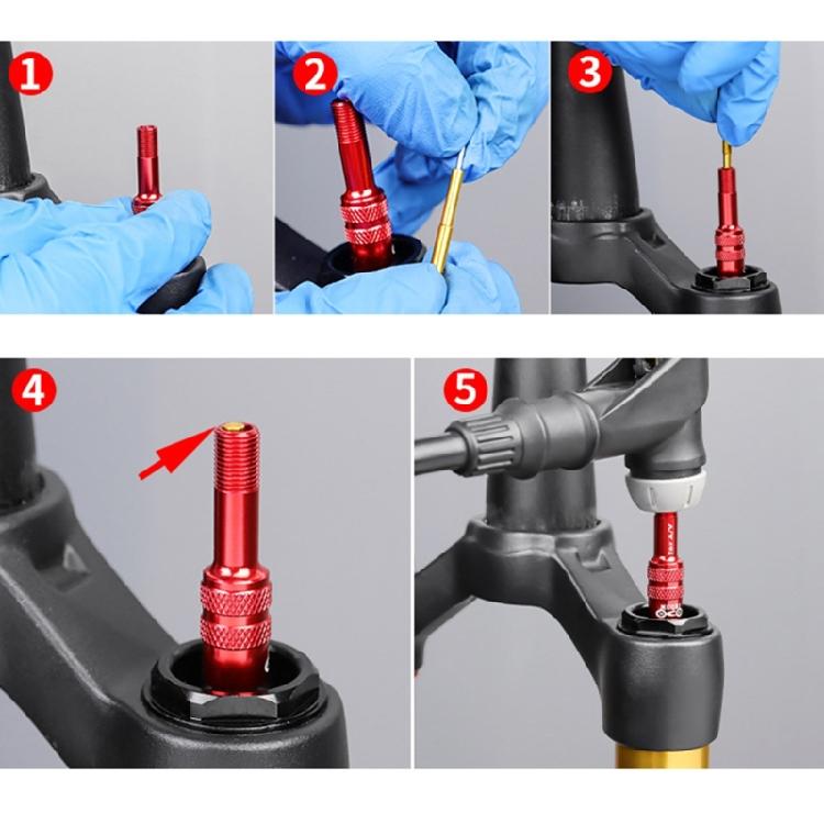 Anti Leakage Bicycle Bike Tire for Valve Adapter DIY Road Cycling Accessories