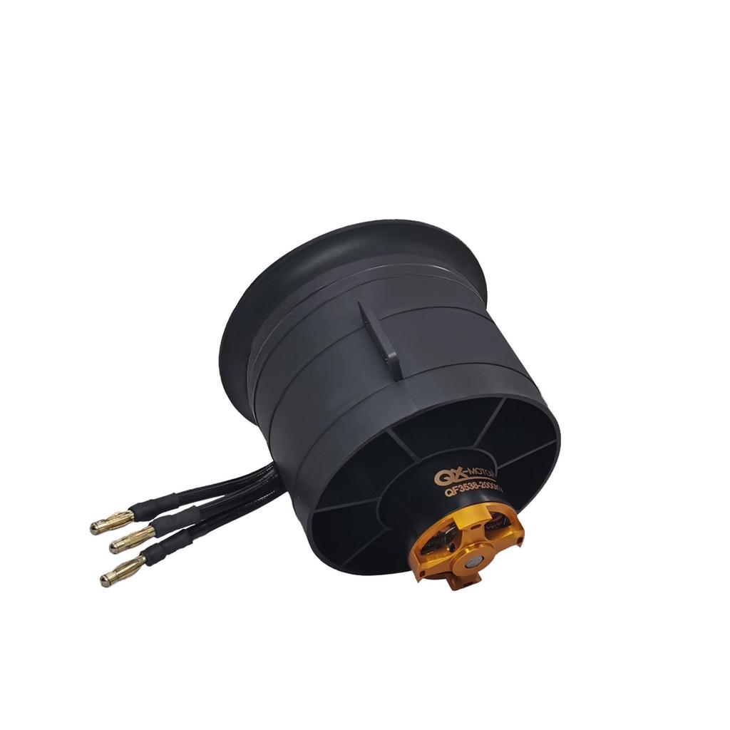 Qunxi 80mm CW/CCW 12-Blade 6S Motor for Model Airplanes